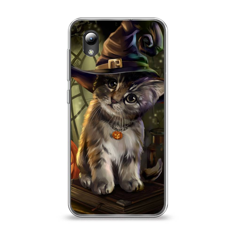 

Чехол Awog на ZTE Blade A3 (2019) / ЗТЕ Блэйд A3 (2019) "Кот на Хэллоуин", Разноцветный, 132950-2