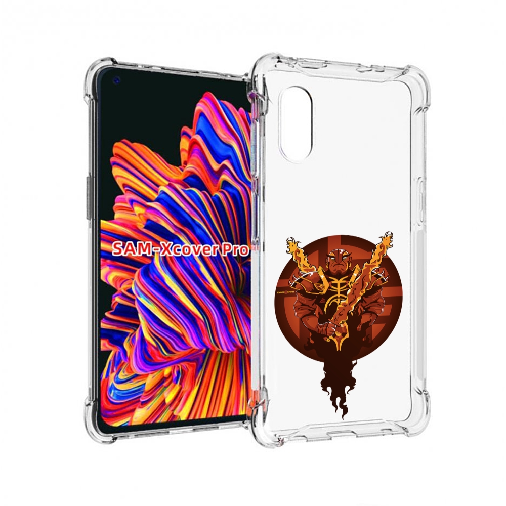 

Чехол MyPads ember spirit для Samsung Galaxy Xcover Pro 1, Прозрачный, Tocco