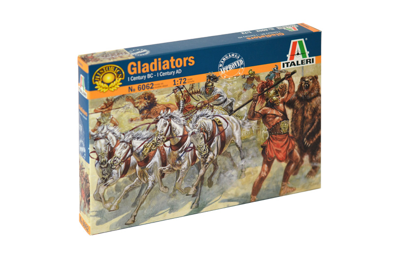 фото Сборная модель italeri 1/72 gladiators 6062