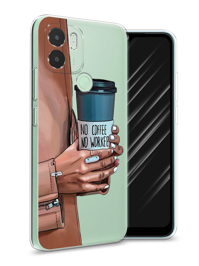 

Чехол Awog на Xiaomi Redmi A1+/A2+ "No coffee", Синий;бежевый;коричневый, 318550-7