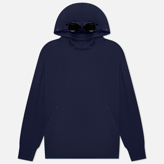 

Мужская толстовка C.P. Company Goggle Hoodie Diagonal Raised Fleece синий, Размер M, Goggle Hoodie Diagonal Raised Fleece