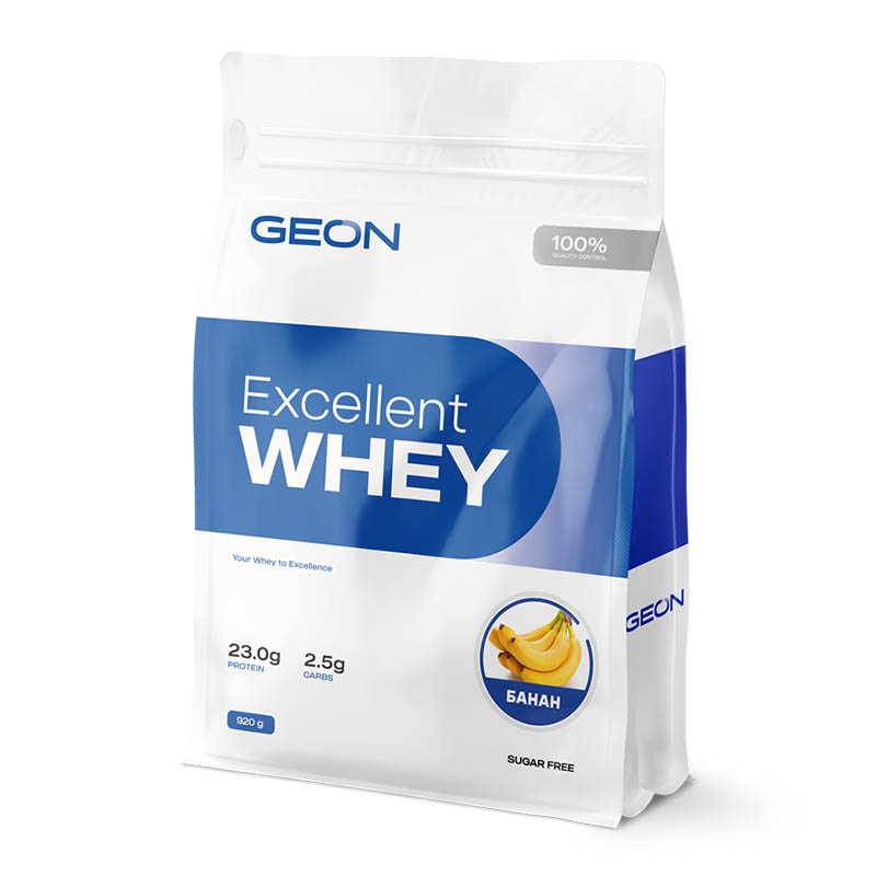 фото Протеин geon excellent whey, 920 г, банан