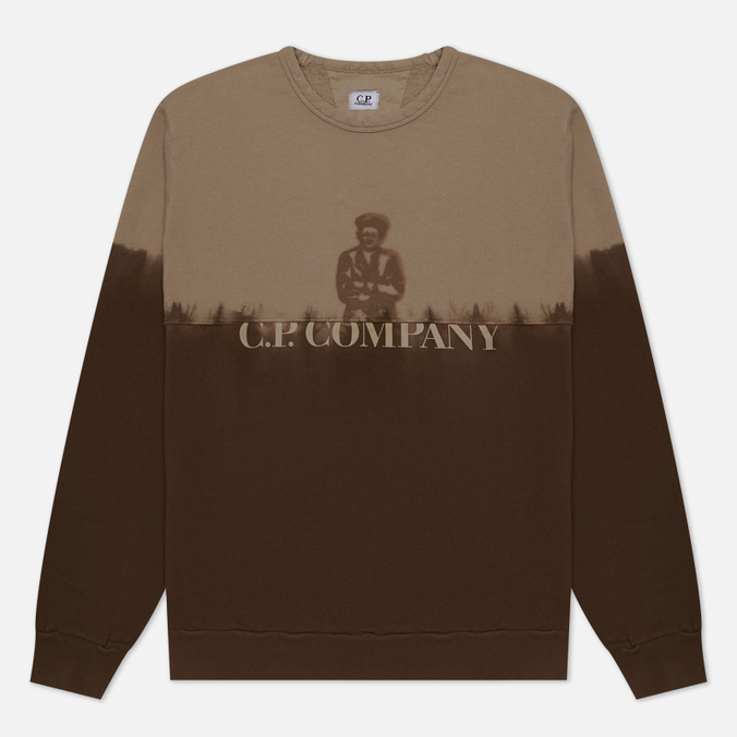 

Мужская толстовка C.P. Company Light Fleece Graphic коричневый, Размер M, Light Fleece Graphic