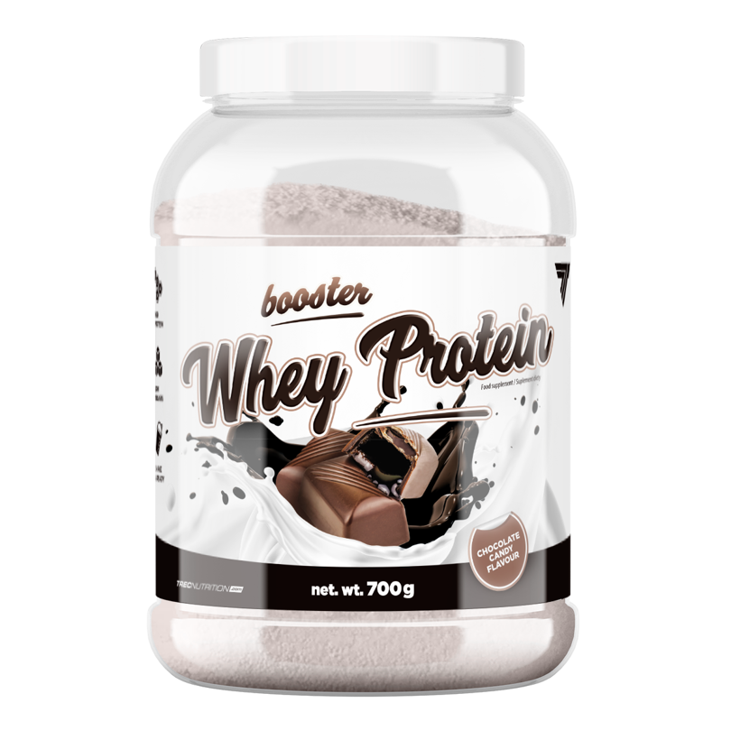 фото Протеин trec nutrition booster whey protein, 700 г, chocolate candy