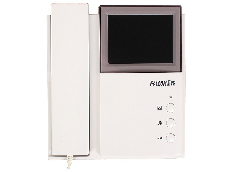 фото Видеодомофон falcon eye fe-4chp2, white-grey