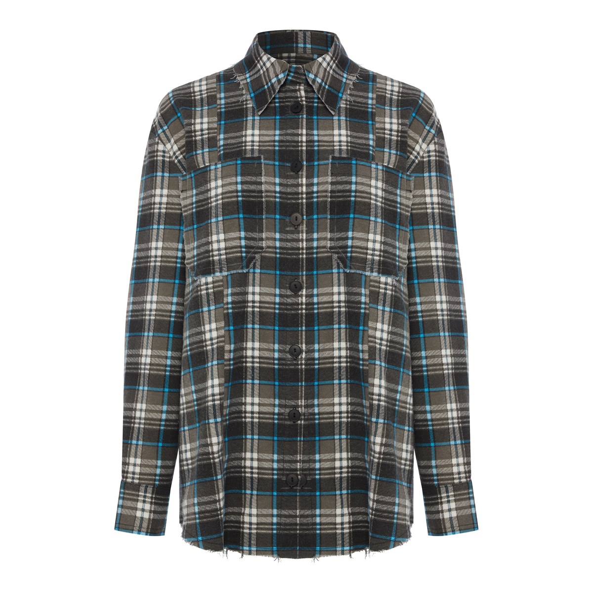 

Рубашка женская Lee Dok Sun 26390 серая M/L, Серый, 26390