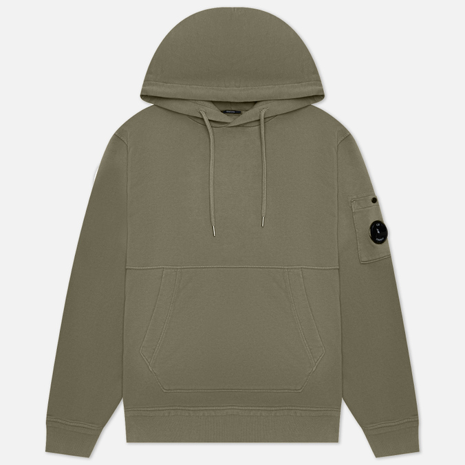 

Мужская толстовка C.P. Company Cotton Fleece Hoodie Resist Dyed зелёный, Размер L, Cotton Fleece Hoodie Resist Dyed
