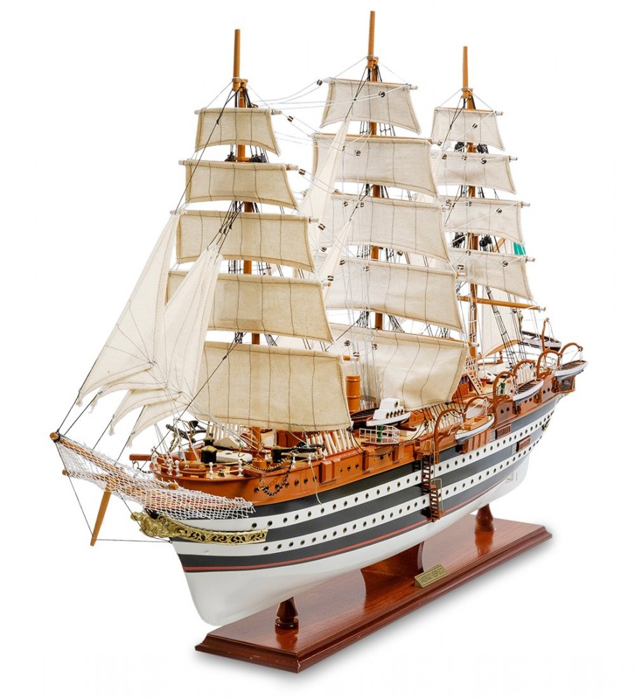 

Модель итальянского линейного корабля 1931г. "Amerigo Vespucci", SPK-21