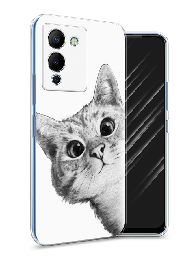 

Чехол Awog на Infinix Note 12 G96 "Кот рисунок черно-белый", Разноцветный, 3101550-1