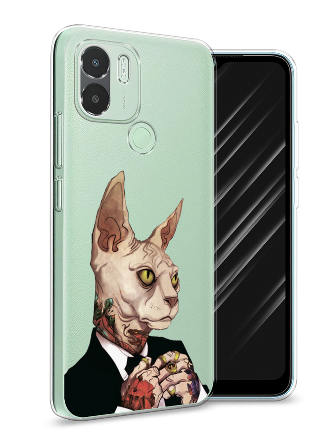 

Чехол Awog на Xiaomi Redmi A1+/A2+ "Татуированный сфинкс", Бежевый;черный;красный, 318550-7