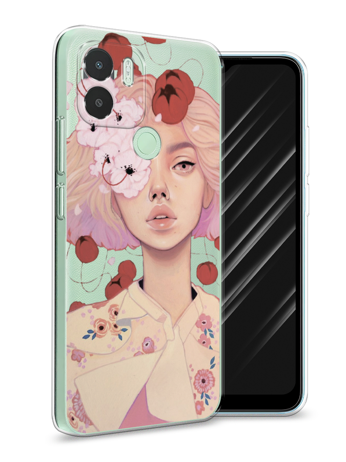 

Чехол Awog на Xiaomi Redmi A1+/A2+ "Цветочная анархия", Бежевый;розовый;бордовый, 318550-7