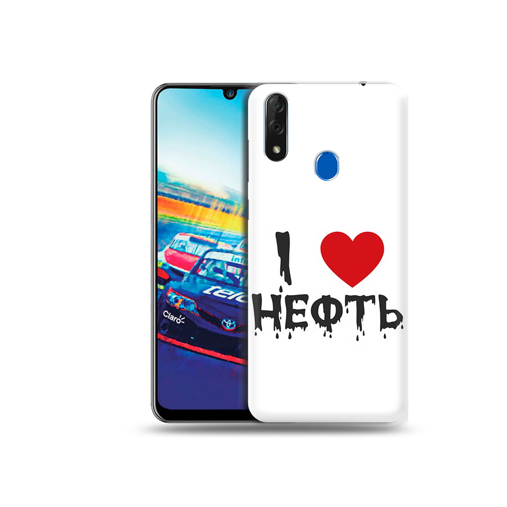 

Чехол MyPads Tocco для ZTE Blade V10 нефть (PT136503.455.522), Прозрачный, Tocco
