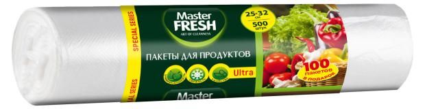 Пакеты для продуктов Master Fresh 500 шт 548₽