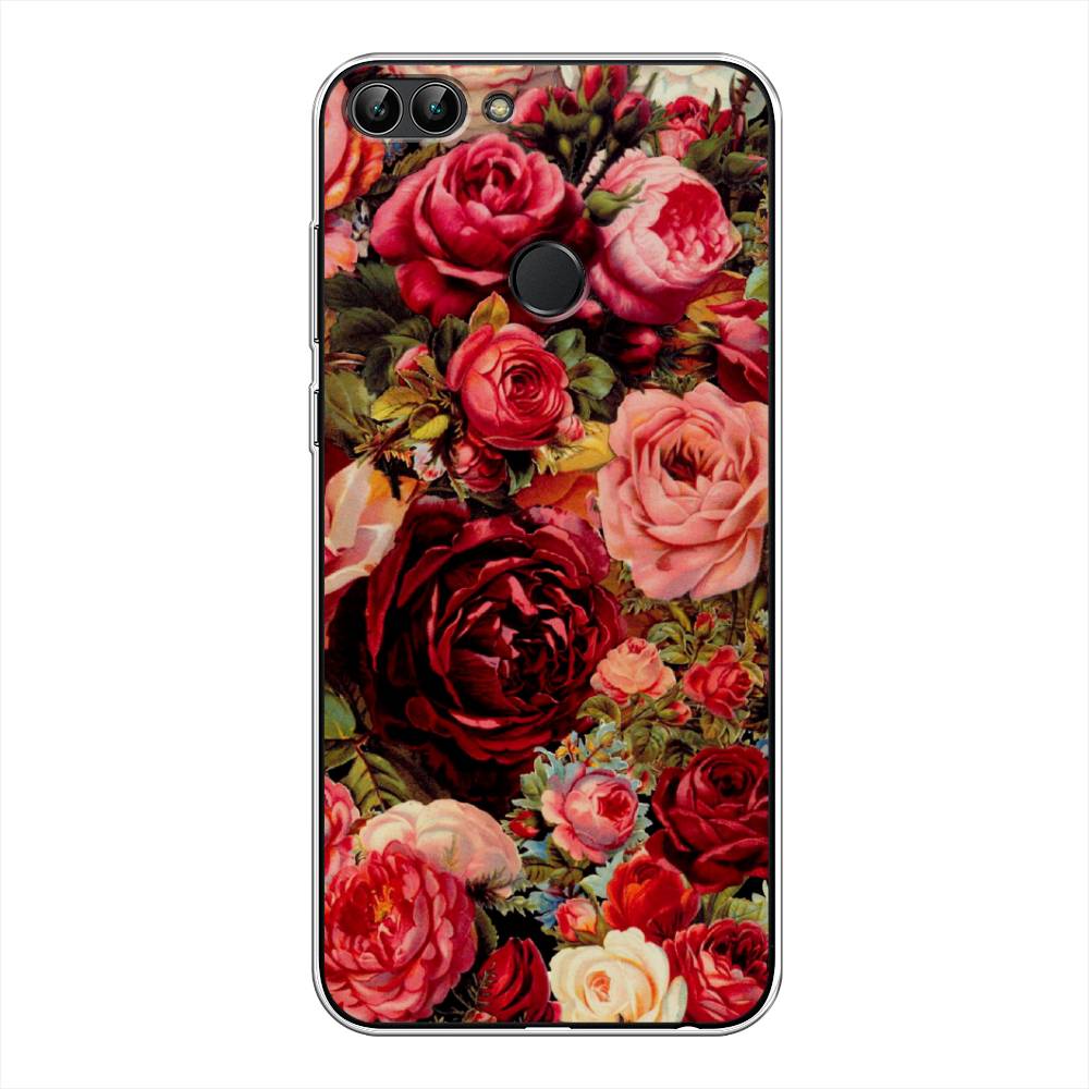 

Чехол Awog "Розы винтажные" для Huawei Y9 2018, 64950-8