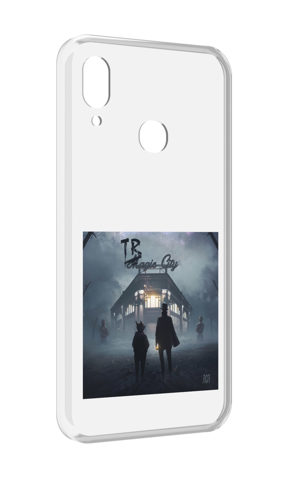 

Чехол MyPads Tragic City ЛСП для BQ BQ-6040L Magic, Прозрачный, Tocco