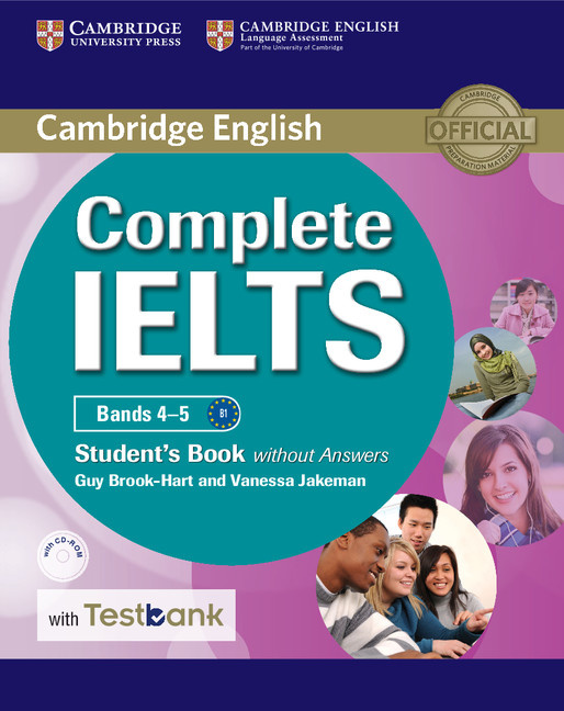 

Complete IELTS Bands 4-5 Student's Book without answers with CD-ROM with Testbank