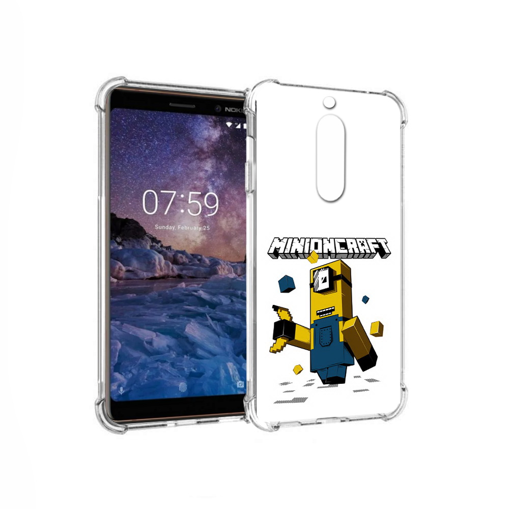 

Чехол MyPads Tocco для Nokia 7 миньон (PT95887.123.478), Прозрачный, Tocco