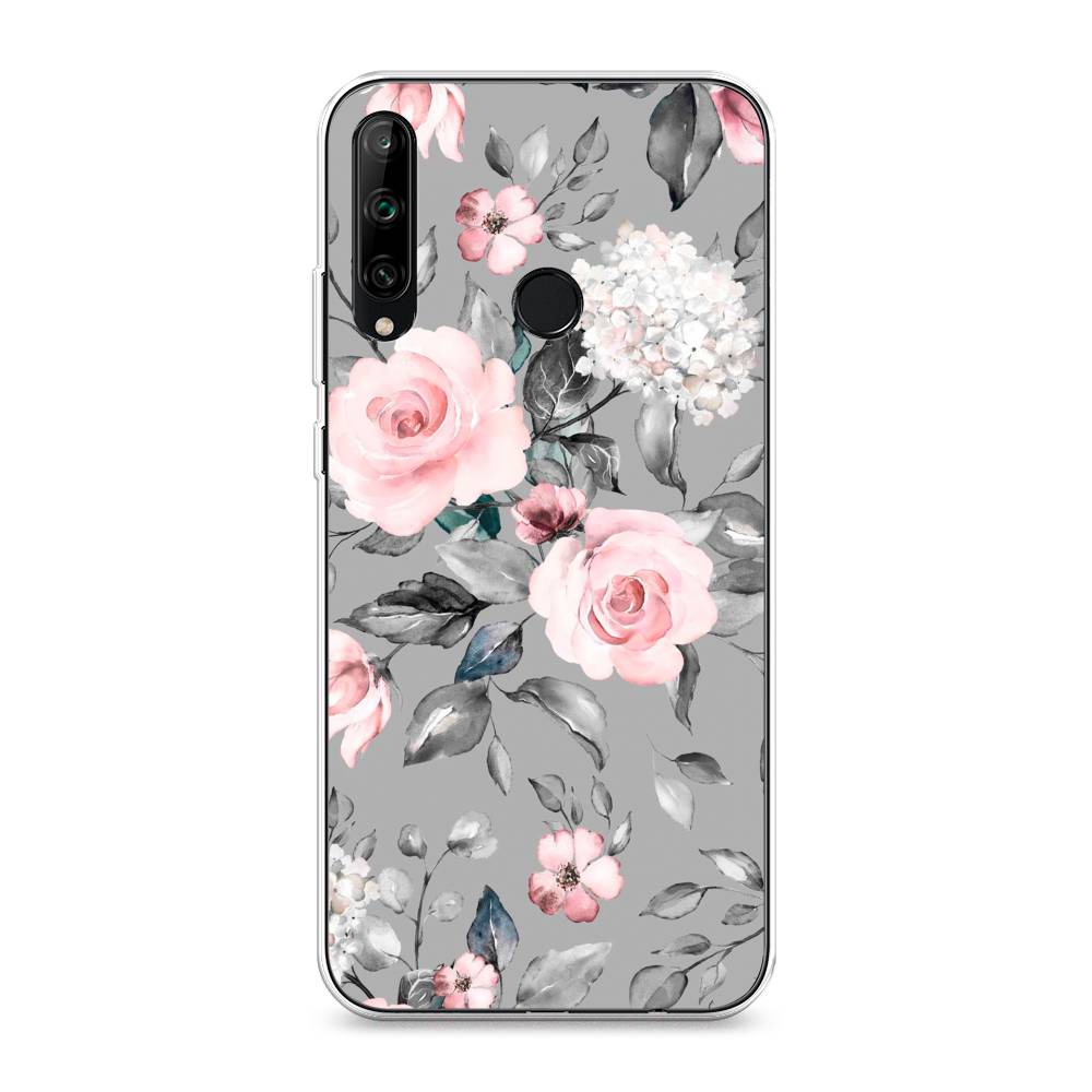 

Чехол Awog "Розы для сером" для Honor 9C, 612550-8