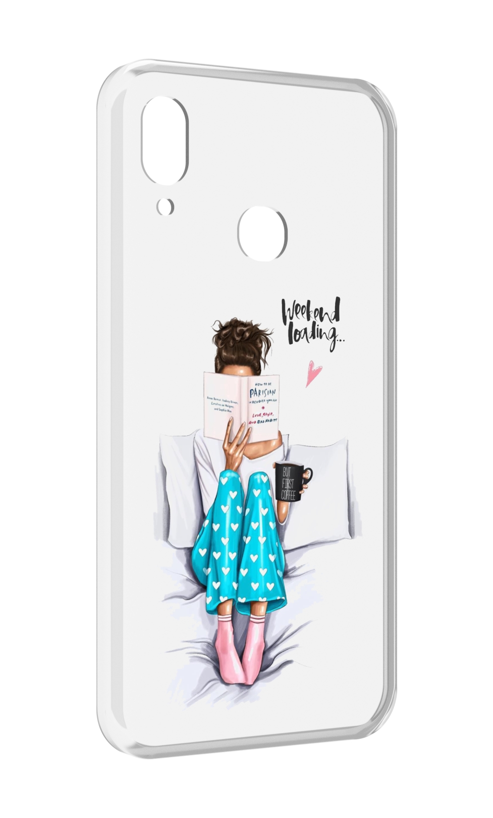 

Чехол MyPads Weekend-loading для BQ BQ-6040L Magic, Прозрачный, Tocco