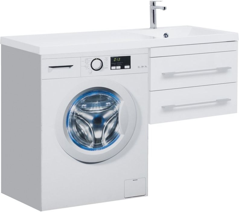 

Aquanet Тумба с раковиной Aquanet Нота 120 R белый
