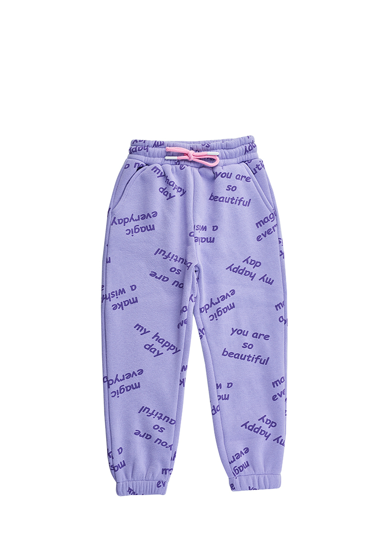 

Брюки детские Max&Jessi AW22C45603514, фиолетовый, 116, AW22C45603514
