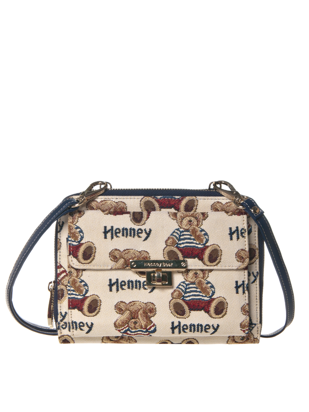 фото Сумка кросс-боди женская henney bear 10064-24hb бежевый