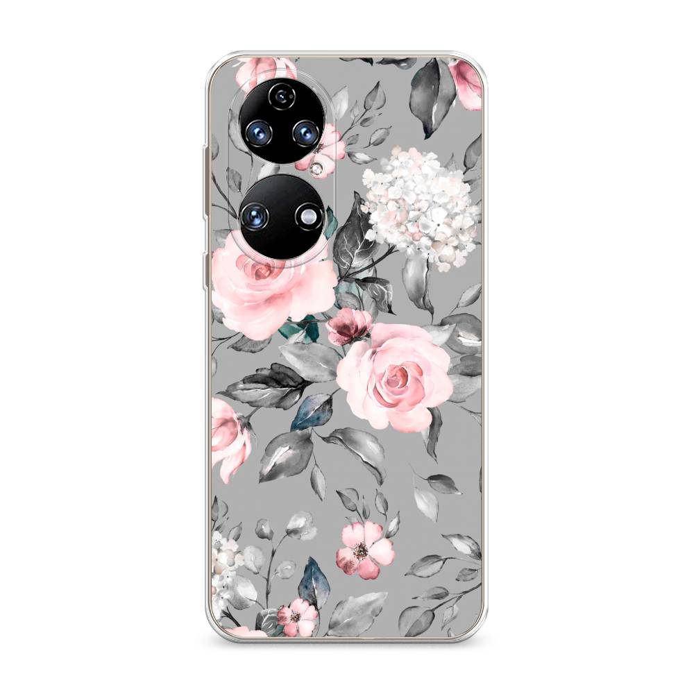 

Чехол Awog "Розы для сером" для Huawei P50, 6104950-8