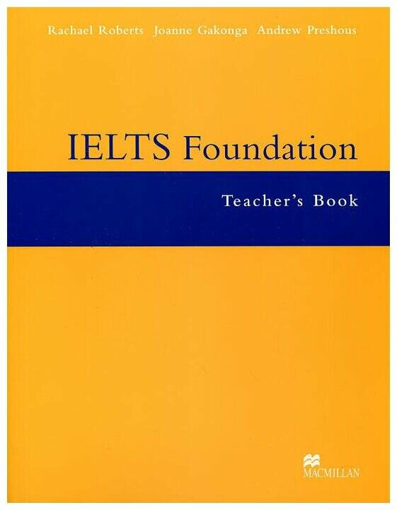 

IELTS Foundation Teacher's Book