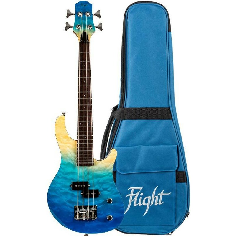 

Укулеле Flight Mini Bass TBL, Голубой, Mini Bass TBL