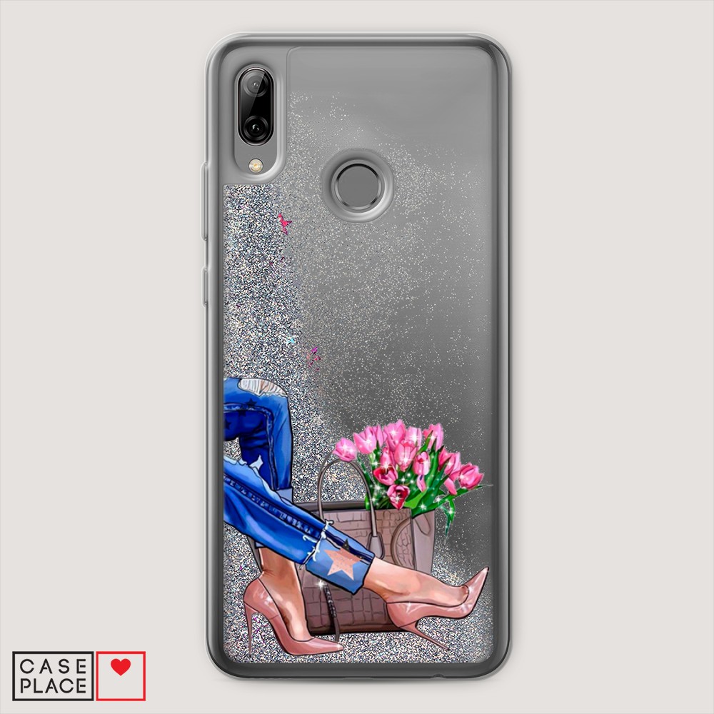 

Чехол Awog на Huawei P Smart 2019/Honor 10 Lite "Каблучки", Разноцветный, 67291-1