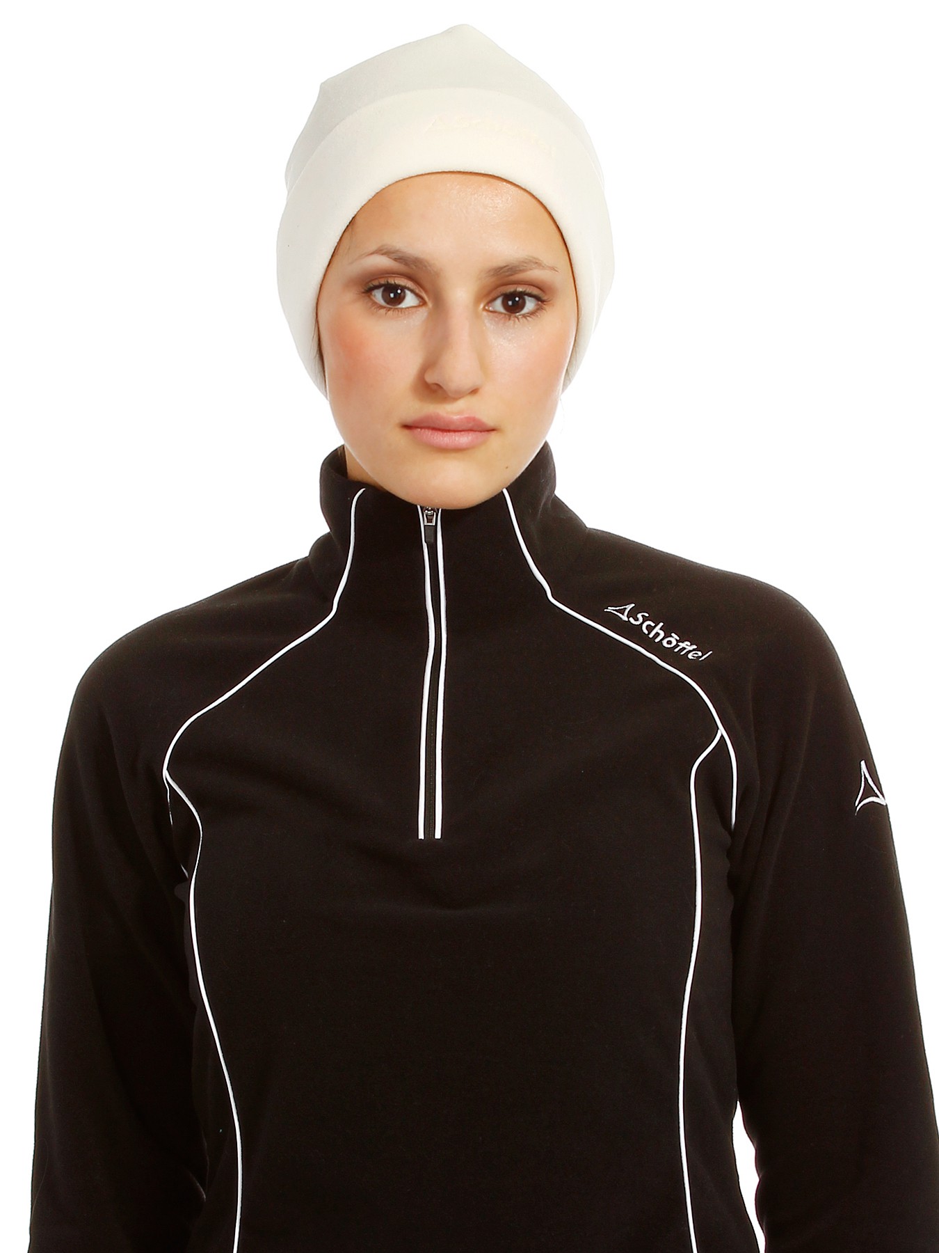 

Шапка бини женская Schoffel 1024520992, белый, 1024520992