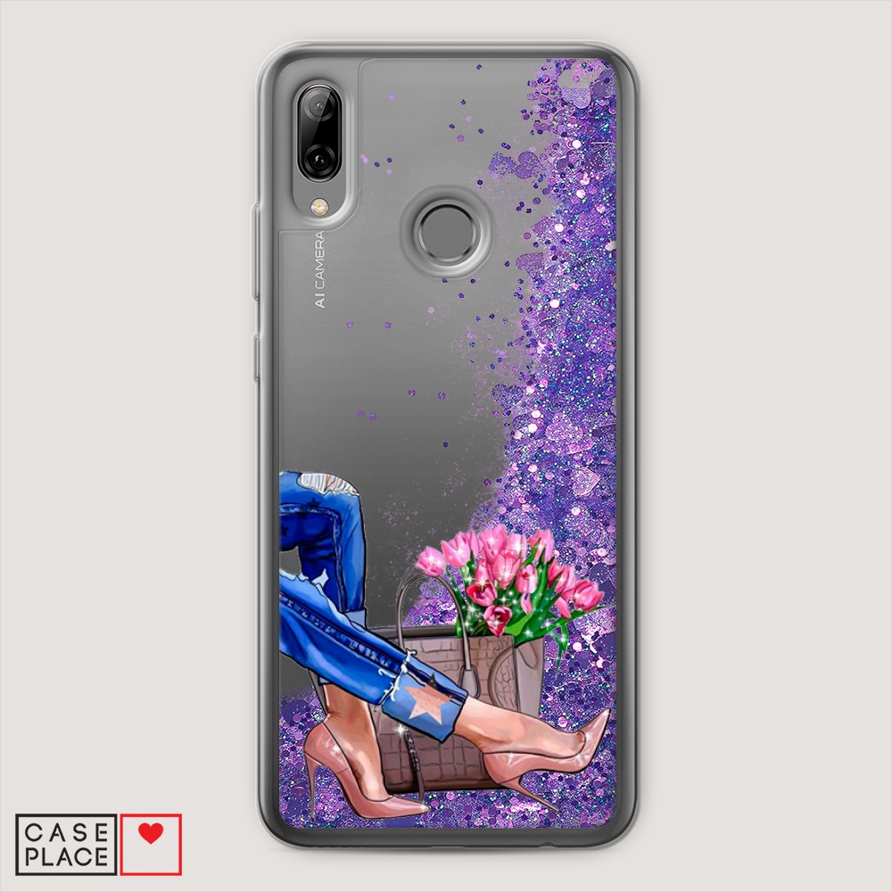 

Чехол Awog на Huawei P Smart 2019/Honor 10 Lite "Каблучки", Разноцветный, 67292-1
