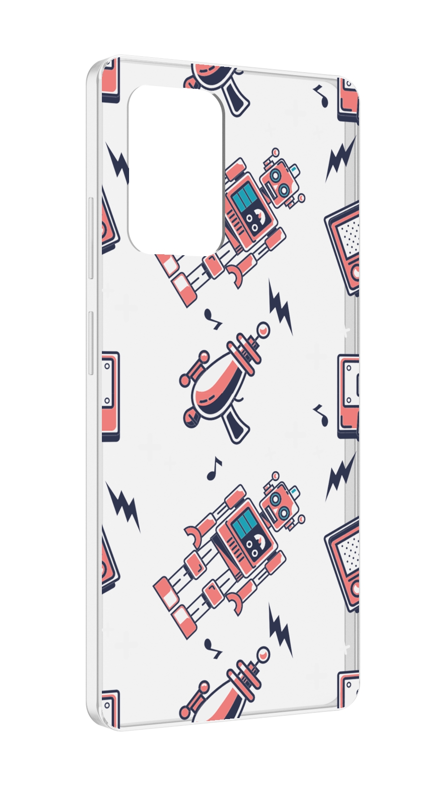 

Чехол MyPads мини-роботы для ZTE Blade V40 Pro, Tocco