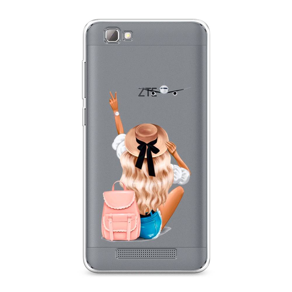 

Чехол Awog на ZTE Blade A610 / ЗТЕ Блэйд A610 "Автостопом самолетом", Разноцветный, 130950-7