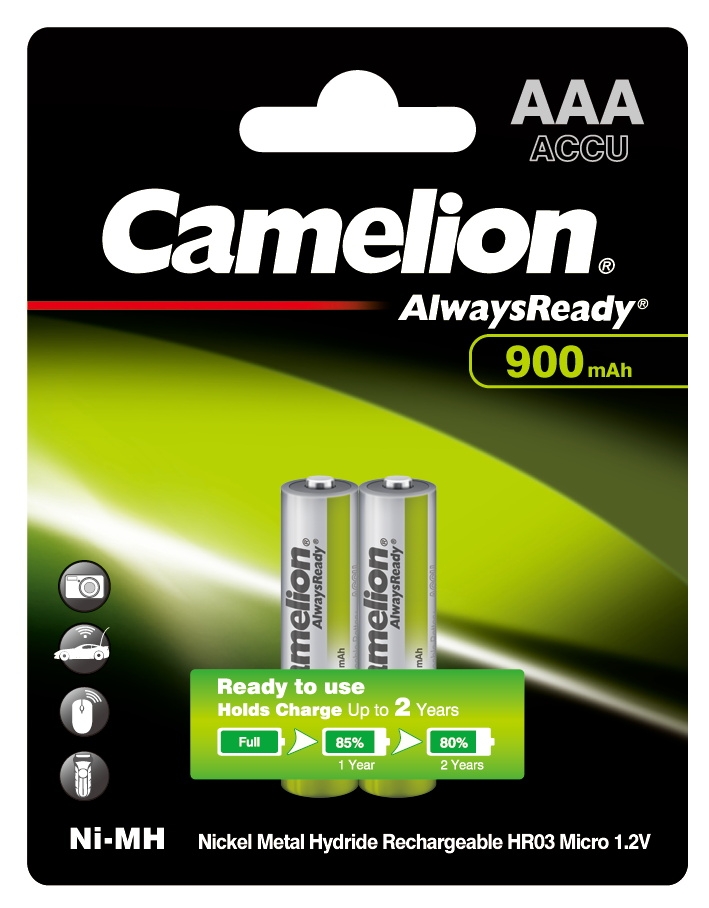 Аккумулятор Camelion NH-AAA900ARBP2