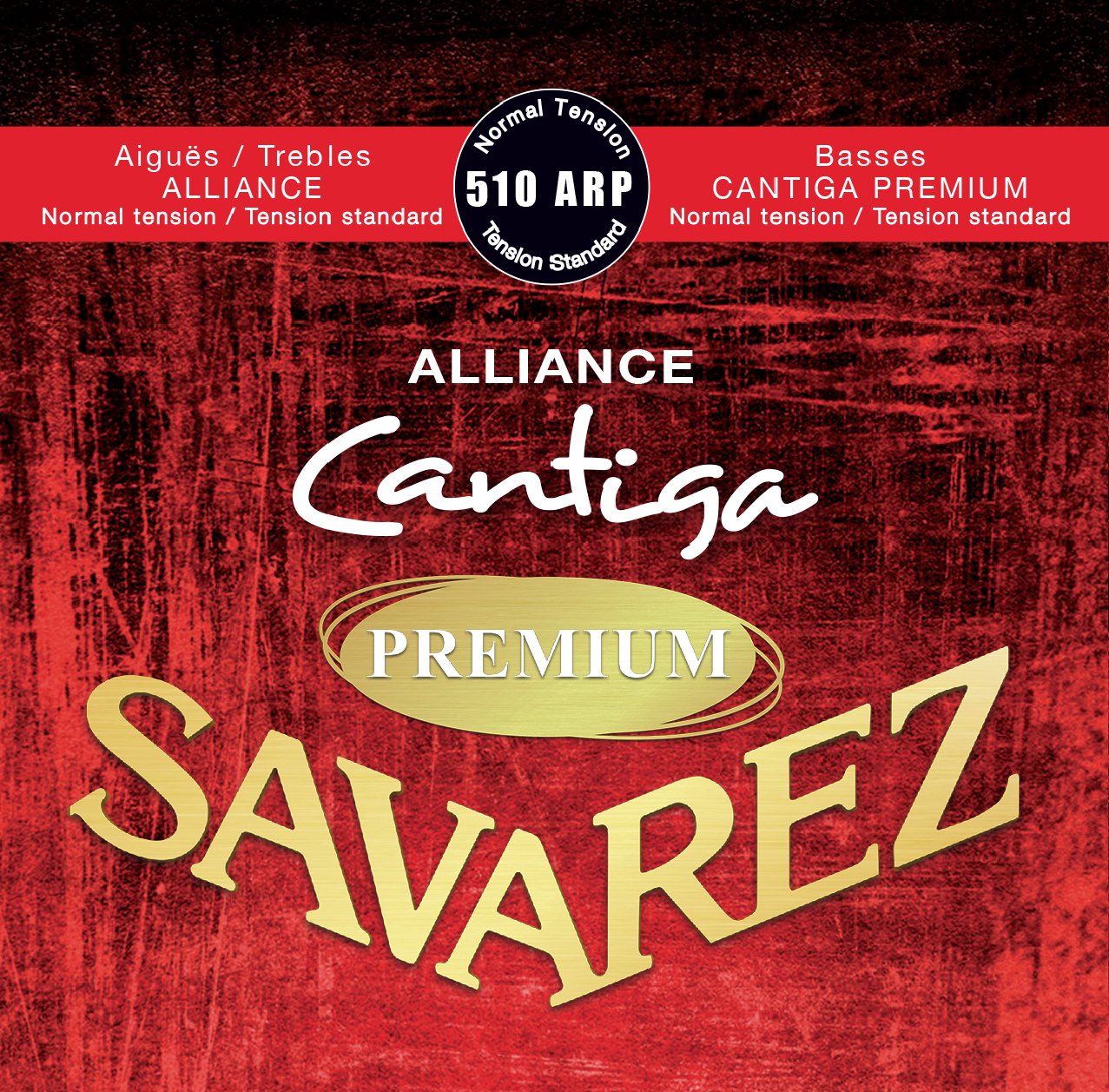 фото Струны для классической гитары savarez 510arp24-43 alliance cantiga premium normal tension