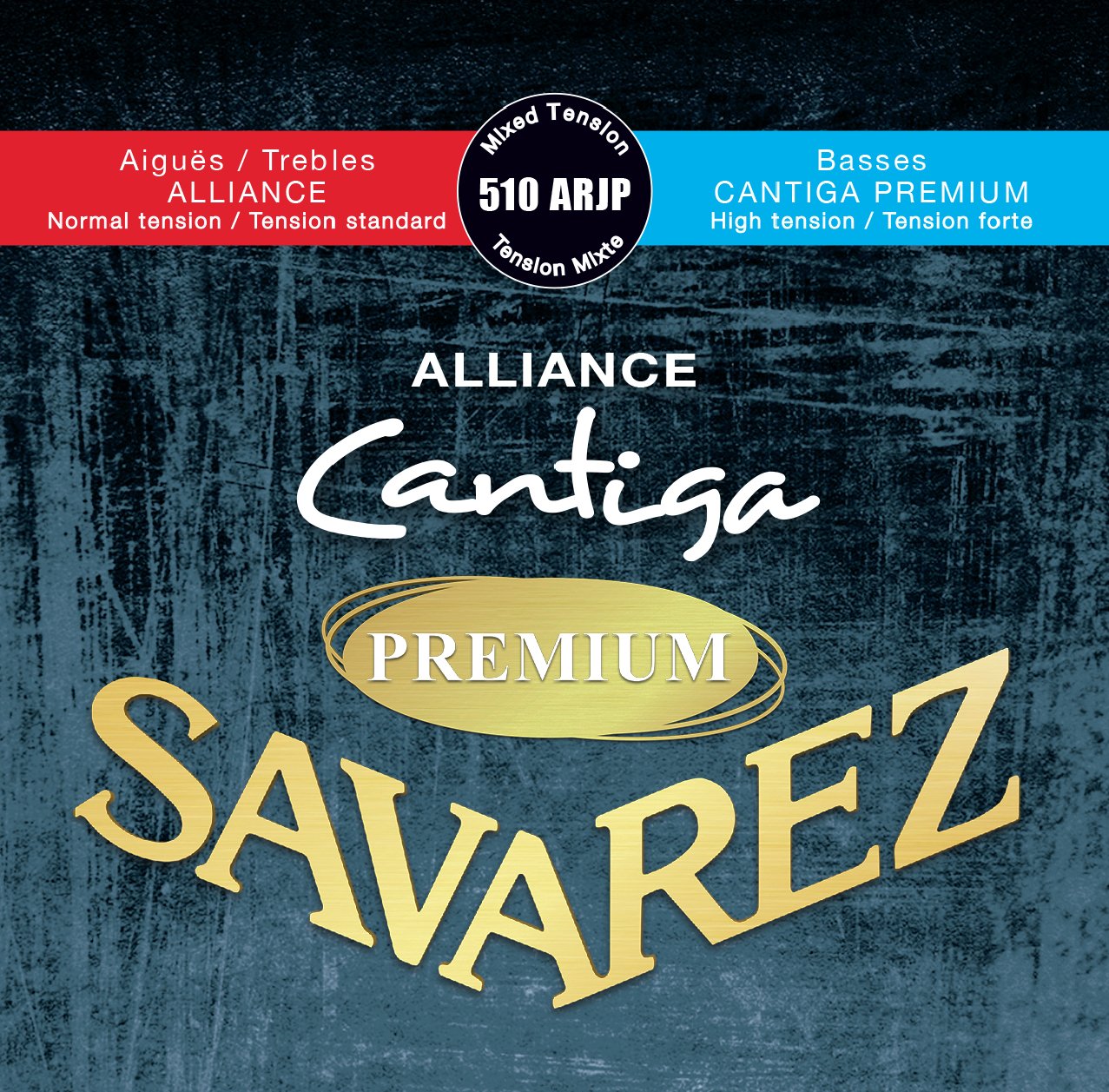 фото Струны для классической гитары savarez 510arjp24-43 alliance cantiga premium mixed tension