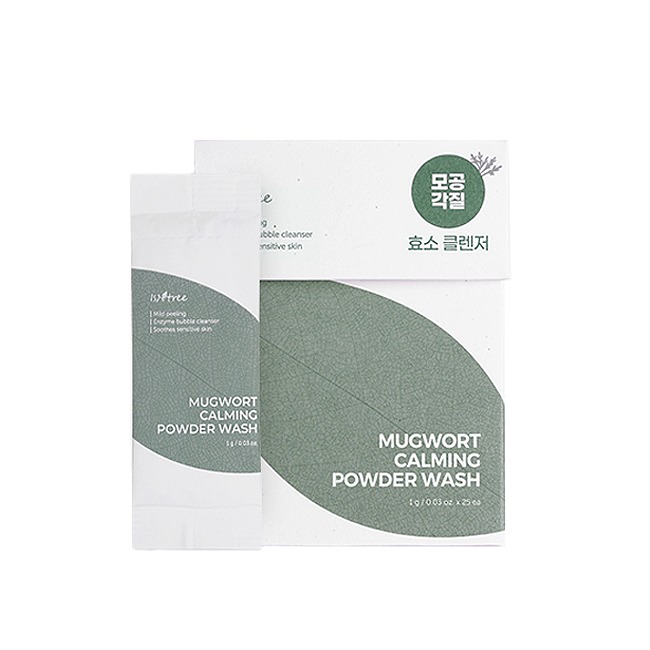 Энзимная пудра для умывания IsnTree с полынью Spot Saver Mugwort Powder Wash 25 шт пудра очищающая энзимная pro moisture enzyme powder wash 30шт 1г fraijour