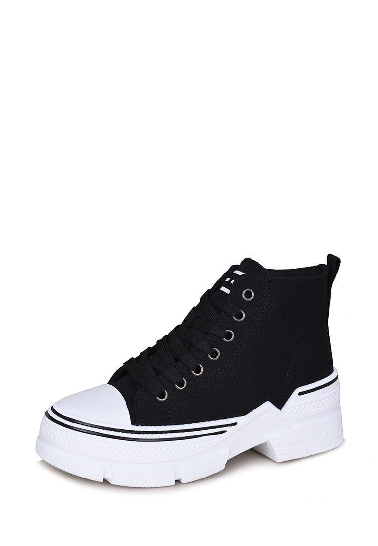 

Кеды женские Francesco Bella 217590 черные 39 RU, Черный, 217590