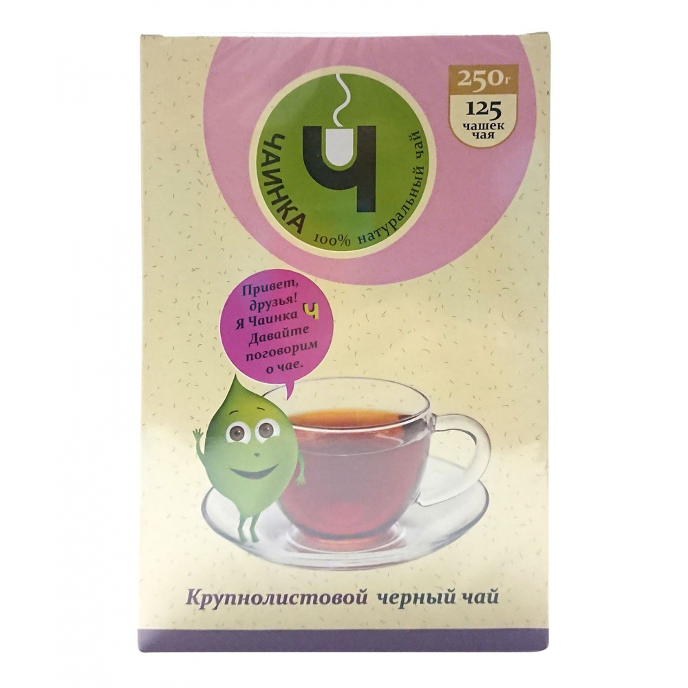 

Чай черный Чаинка, листовой, 250 г