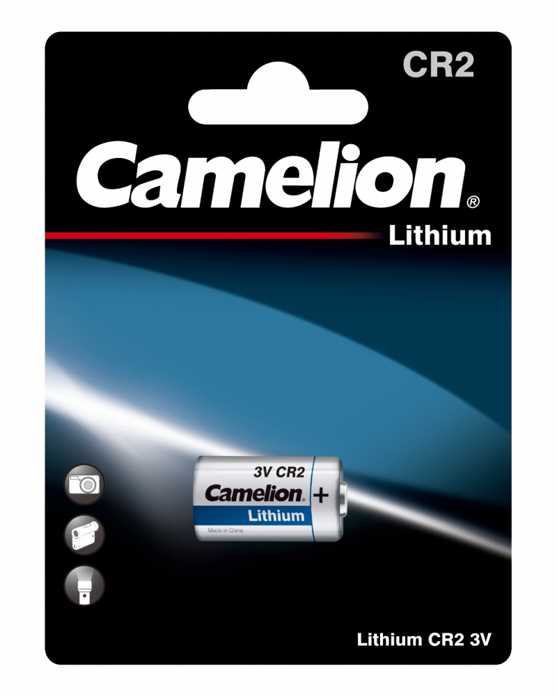 Набор из 10 шт, Батарейка Camelion CR2-BP1