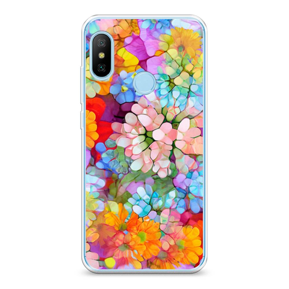 

Чехол на Xiaomi Redmi K20/K20 Pro/Xiaomi Mi 9T/9T Pro "Абстрактные цветы", Оранжевый;розовый;голубой, 33950-3