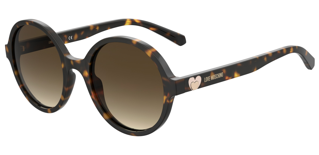 

Солнцезащитные очки женские MOSCHINO LOVE MOL050/S, коричневый, MOL050/S