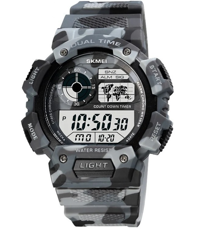 

Мужские наручные часы SKMEI 1723 gray-camo, 1723gray-camo