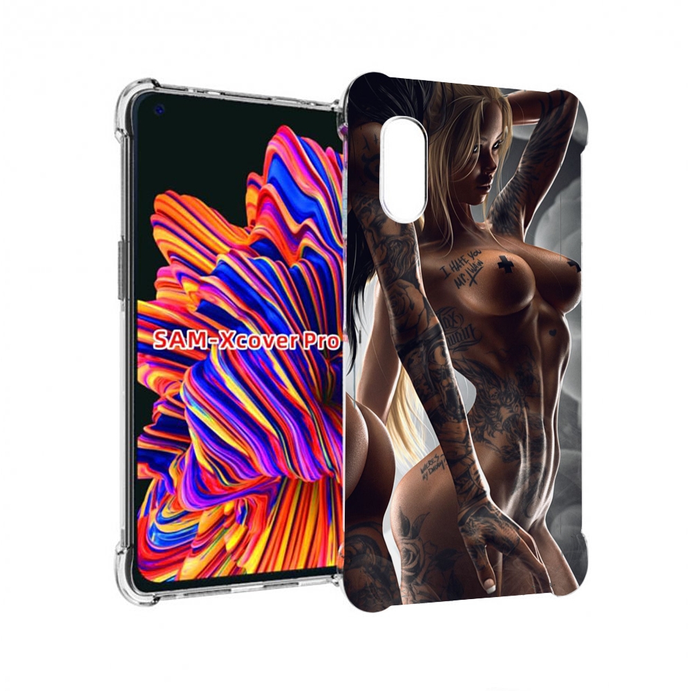 

Чехол MyPads девушки-инь-и-янь-в-татуировках для Samsung Galaxy Xcover Pro 1, Прозрачный, Tocco