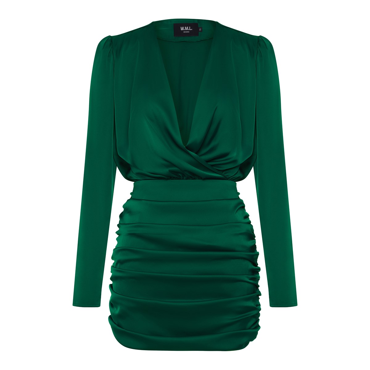 

Платье женское Wml Brand 26637 зеленое M, Зеленый, 26637