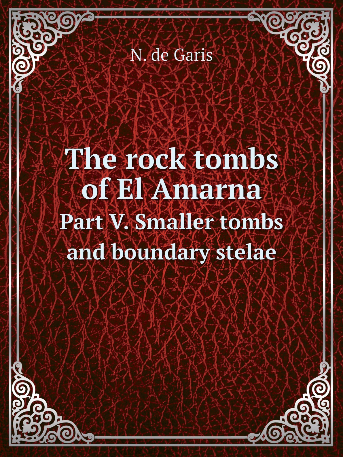 

The rock tombs of El Amarna