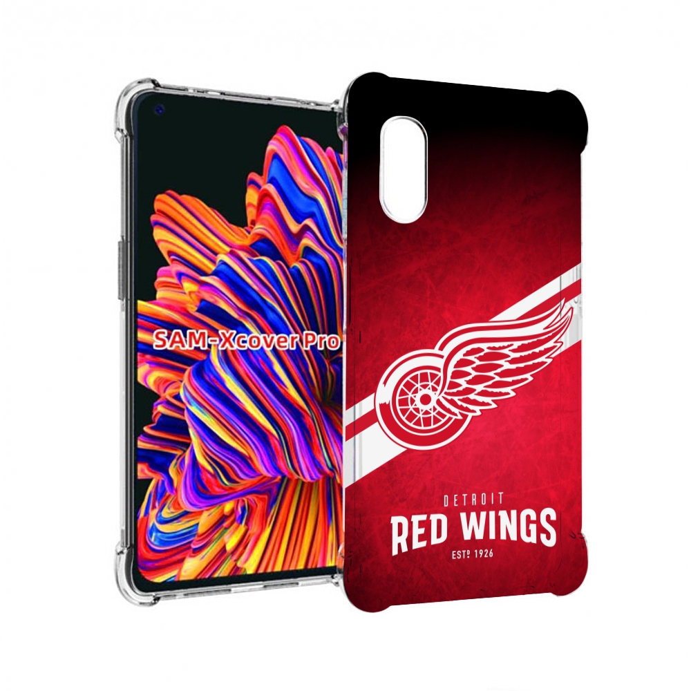 

Чехол MyPads детриот ред вингс мужской для Samsung Galaxy Xcover Pro 1, Прозрачный, Tocco