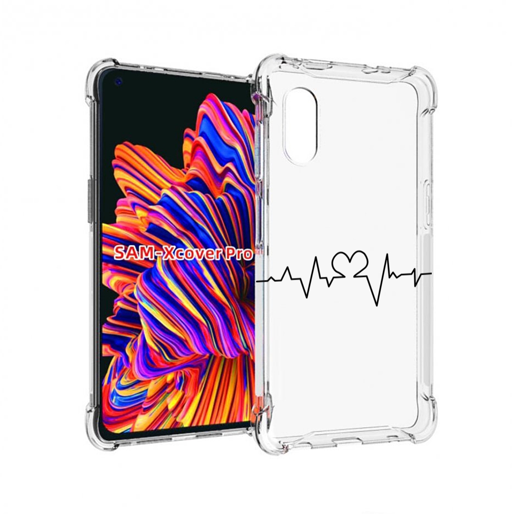 Чехол MyPads диаграмма-любви для Samsung Galaxy Xcover Pro 1