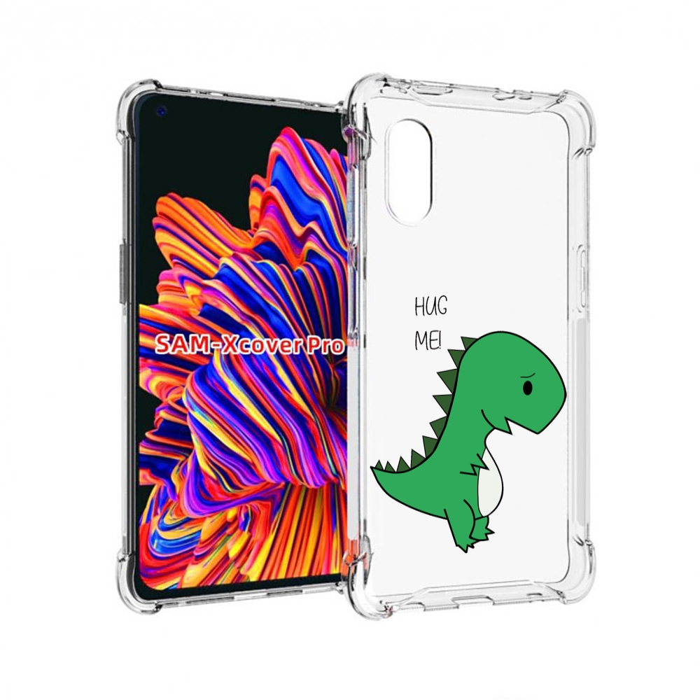 

Чехол MyPads динозаврик для Samsung Galaxy Xcover Pro 1, Прозрачный, Tocco